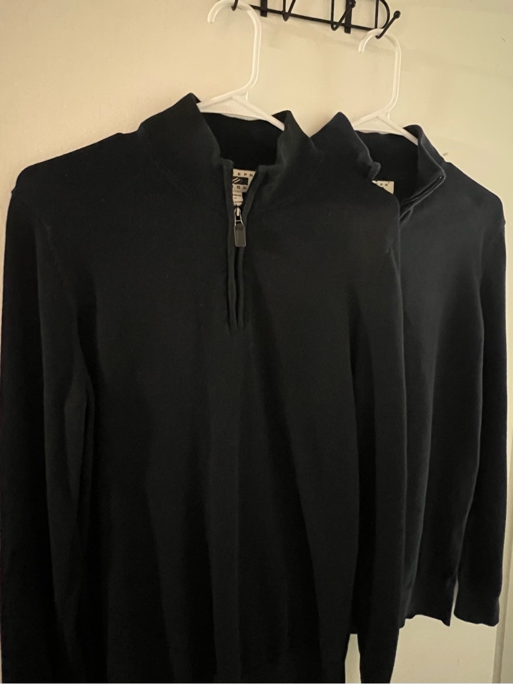 Joseph Abboud Men's Quarter-Zip Sweater Bundle Size S